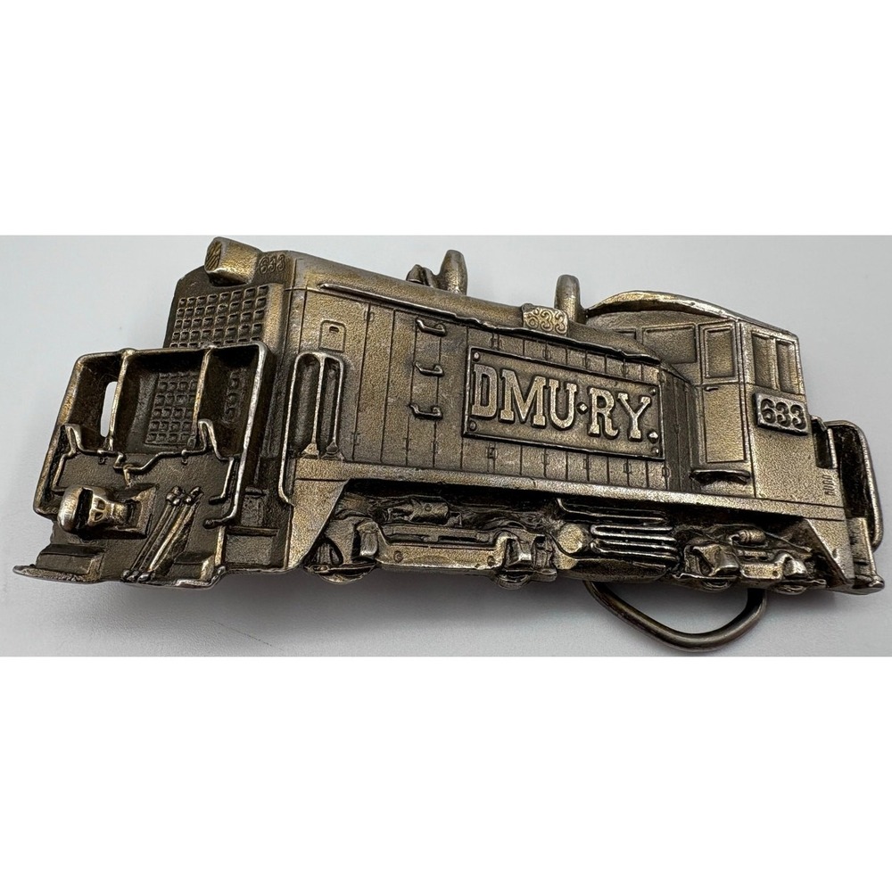 Vintage Diesel Locomotive‎ Belt Buckle "DMU Ry 633" American Buckle Company